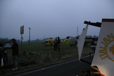 Einsatz 2007 Unfall Kreisel 2