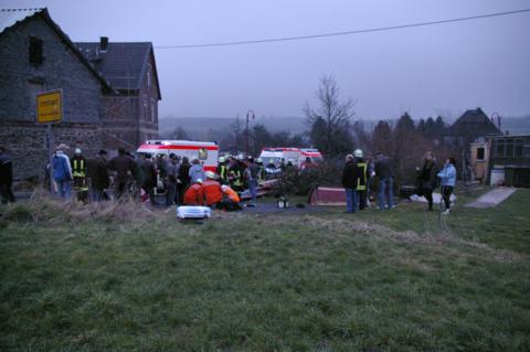 Einsatz 2007 Unfall Kreisel 3
